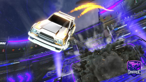 A Rocket League car design from DiamondBlaze