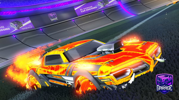 A Rocket League car design from Shadow10499