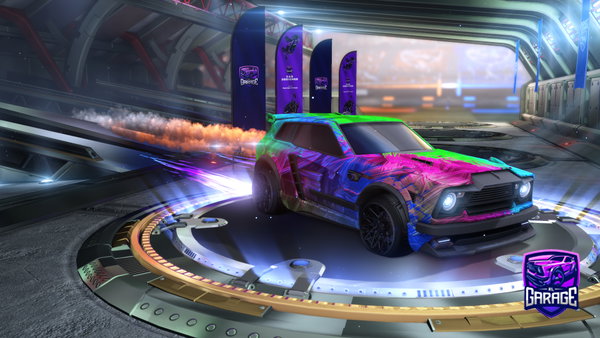 A Rocket League car design from Rolly_Player