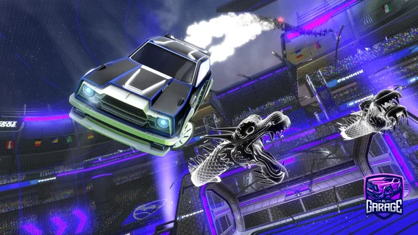 A Rocket League car design from Hxllxw