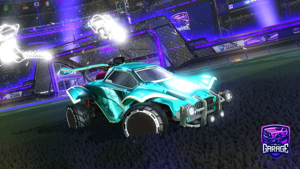 A Rocket League car design from Cool4life