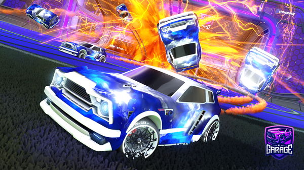 A Rocket League car design from SWTZIkram_ahmed1