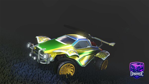 A Rocket League car design from mikadabeast