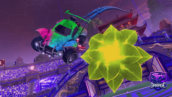 A Rocket League car design from LUKAMAKESTRADES