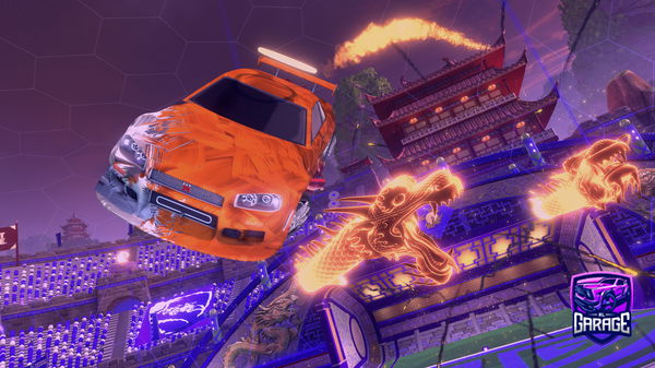 A Rocket League car design from 0din1