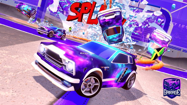 A Rocket League car design from Surge_K