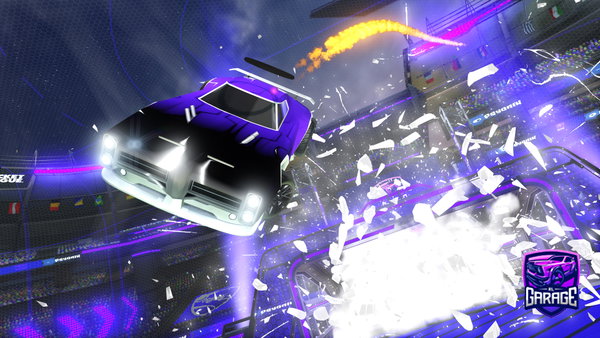 A Rocket League car design from AtzBlack6890