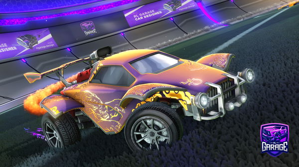 A Rocket League car design from FlorinKirito
