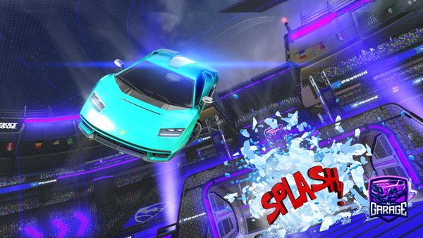 A Rocket League car design from BatVan_