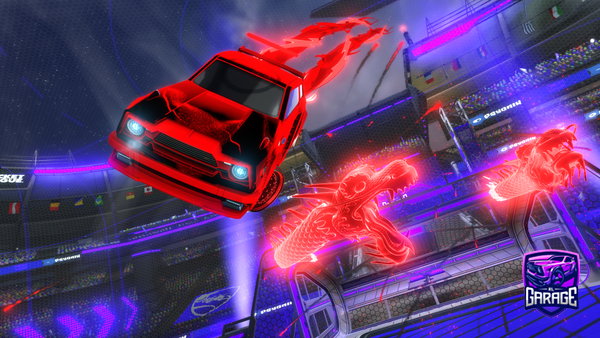 A Rocket League car design from MrShiba077