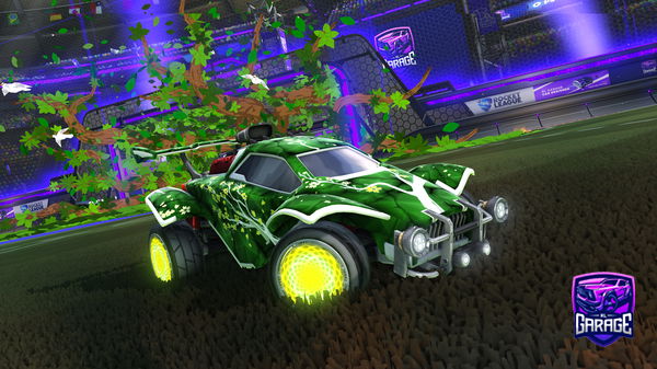 A Rocket League car design from akchu