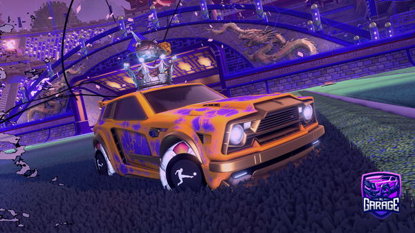 A Rocket League car design from M3ATBA1108