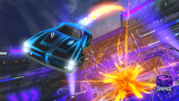 A Rocket League car design from agentbean