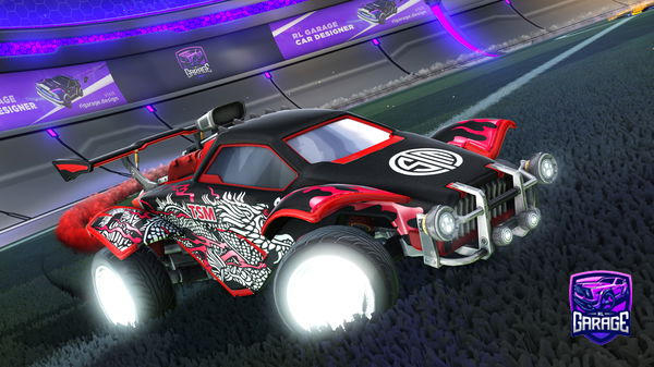 A Rocket League car design from Zborne