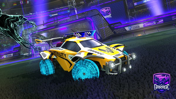 A Rocket League car design from TMPghost295