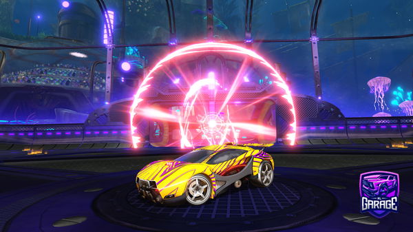 A Rocket League car design from Lululrich10