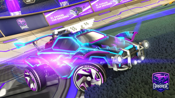 A Rocket League car design from OO0RI