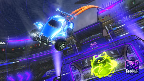 A Rocket League car design from nitro37