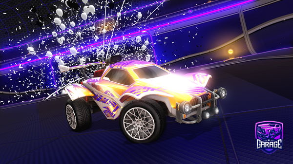 A Rocket League car design from n_chasse20