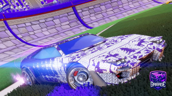 A Rocket League car design from absorbedfish