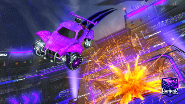 A Rocket League car design from mthew1027