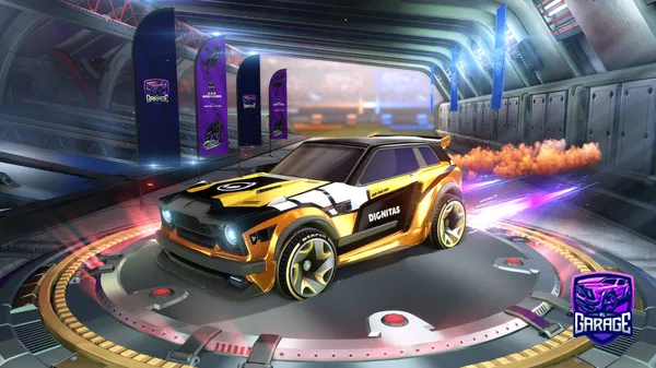 A Rocket League car design from MoriMGM1