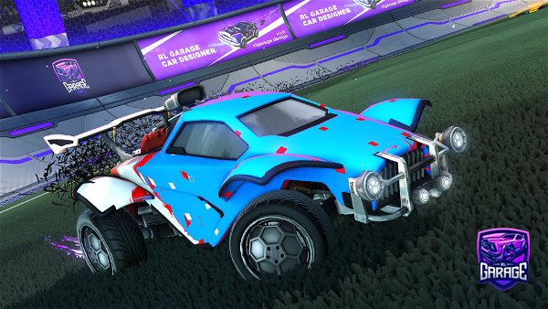 A Rocket League car design from UAVincoming