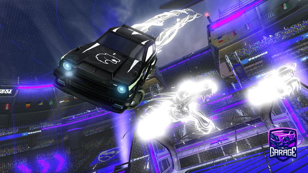 A Rocket League car design from Dusk_PK