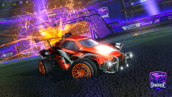 A Rocket League car design from Cruxxir_0