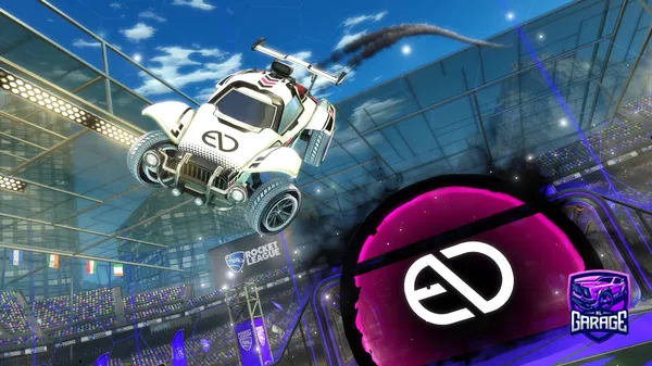 A Rocket League car design from DerekC