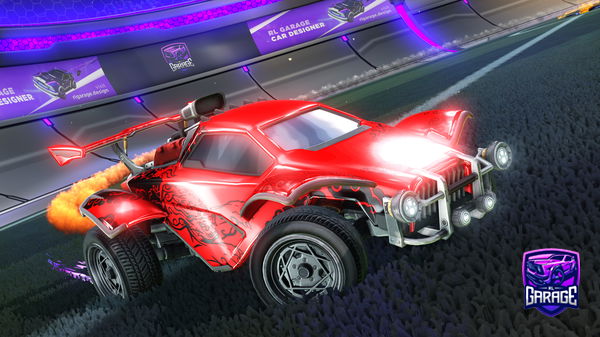 A Rocket League car design from AndrxsM12_