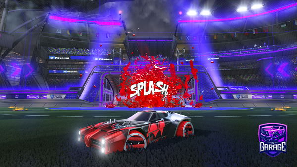 A Rocket League car design from Redninja2117