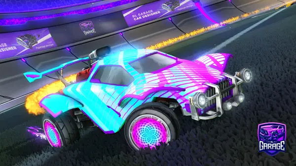A Rocket League car design from jovi-_-