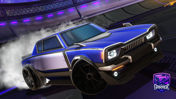 A Rocket League car design from Tech_Ed