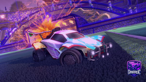 A Rocket League car design from Sommerz-