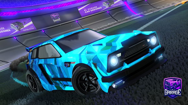 A Rocket League car design from Eastbumblefuxk