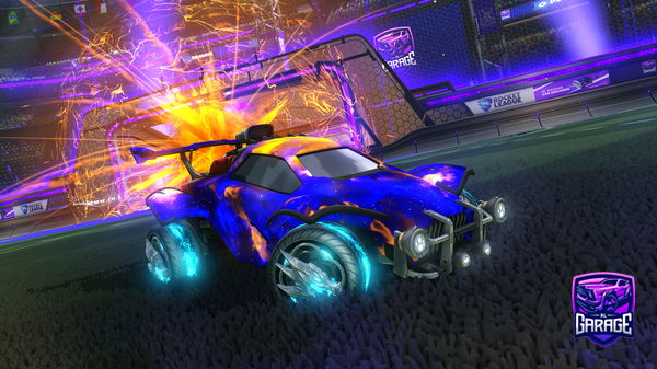 A Rocket League car design from Mattie01