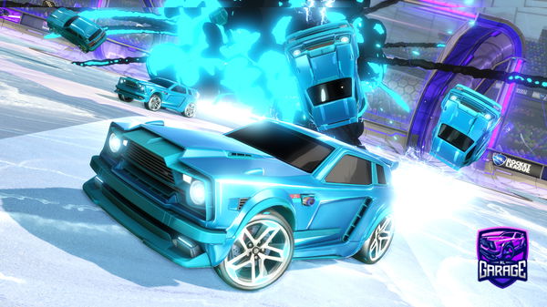 A Rocket League car design from AddE36ToRL