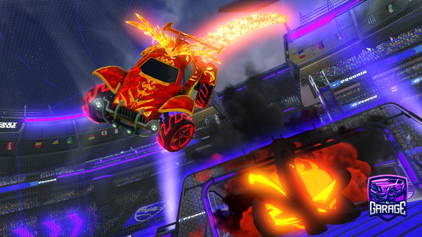 A Rocket League car design from PewPewGamer64