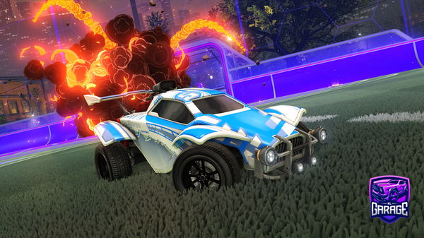 A Rocket League car design from TrojanDestiny