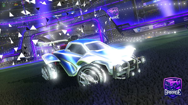 A Rocket League car design from Flamingfow33