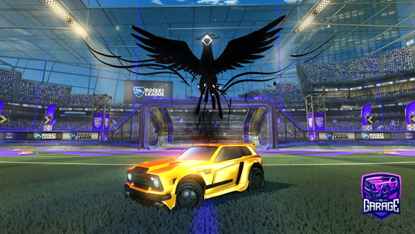 A Rocket League car design from HollyRL