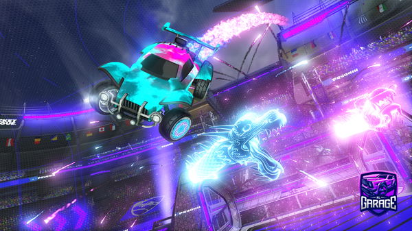 A Rocket League car design from 4L1