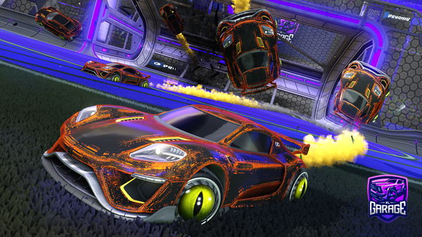 A Rocket League car design from Paul43