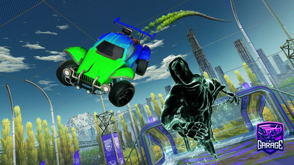 A Rocket League car design from Chasuke_kun