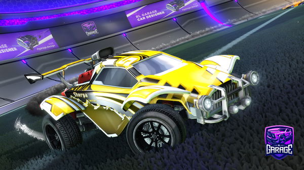 A Rocket League car design from Lachy9570