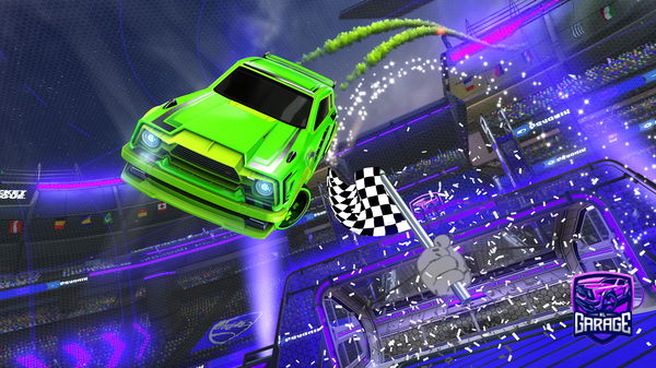 A Rocket League car design from bentsgreen