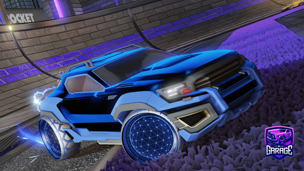 A Rocket League car design from Liamthepro55