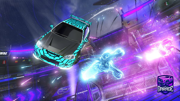 A Rocket League car design from Xraulox