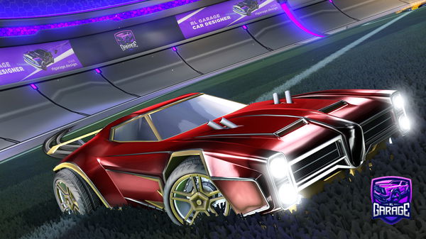 A Rocket League car design from DaddyDayot